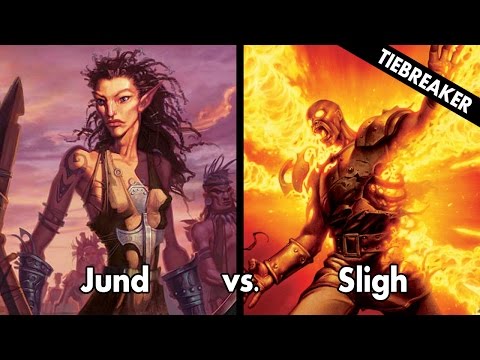 Gauntlet of Greatness Tiebreaker - Jund vs. Sligh