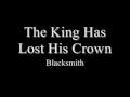 the king has lost his crown 