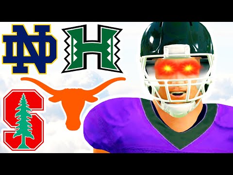 7’0 HB Makes His College Choice! NCAA Football 23 RTG