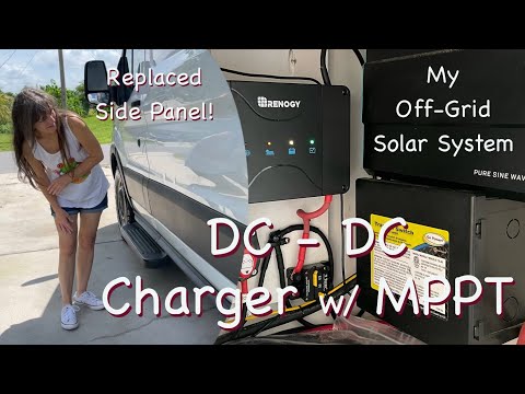 Van Conversion : Installing MPPT DC to DC Solar Charge Controller