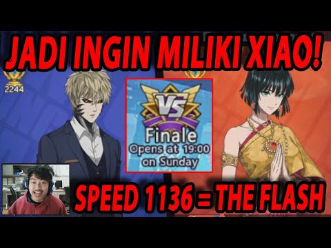 🔥🔥THE FLASH XIAO SHOWCASE DI ENDLES BATTLE ZONE!! - ONE PUNCH MAN:The Strongest