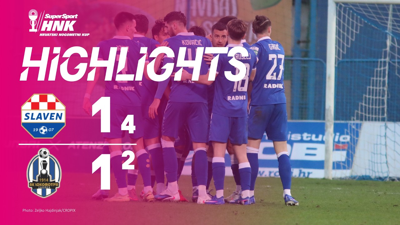 NK Slaven Belupo vs NK Lokomotiva Zagreb Highlights