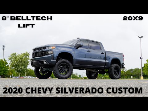 2020 Lifted Chevy Silverado Custom | 20X9 on 37s | 8'' BELLTECH Lift
