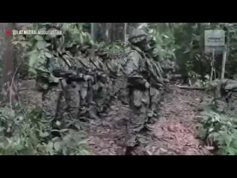 The Prayer Of Soldiers In Jungle During Time Of Fear Or Danger