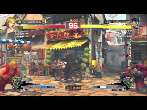 adrianvelas (Ken) Vs ICE_MAN_213 (M.Bison) SSF4 AE Ranked Matches - PSN