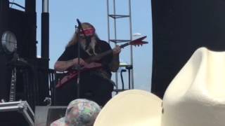 David Allan Coe I can Get Off On You - Waylon Jennings - Willie Nelson Picnic 7/4/17