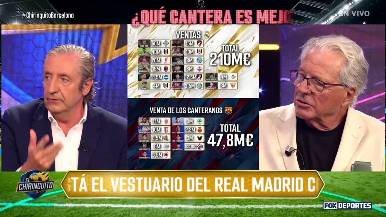 🤑 REAL MADRID superó por mucho al BARCELONA en la VENTA DE JUGADORES | El Chiringuito