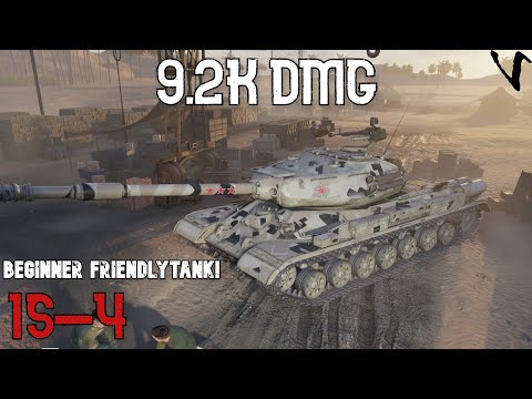 IS-4 - A Beginner Friendly Tank: 9.2K Damage: WoT Console - World of Tanks Console
