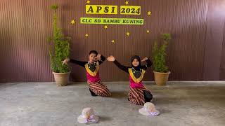 Download lagu LOMBA MENARI BERPASANGAN_CLC BAMBU KUNING_MARIA RAMLA HERA & NATASYA RAMADANI_TARI TARINAK_APSI 2024 mp3