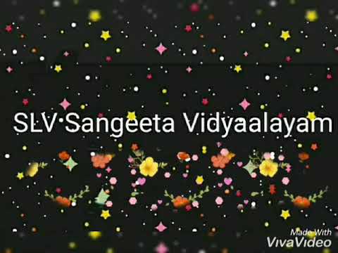 Sri ramachandra bhairavi geetam ( 2 nd and 3 rd speeds)