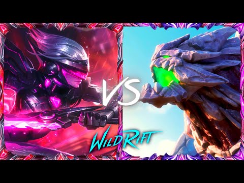 Fiora vs Malphite Baron Lane Gameplay - Wild Rift（Season 8）HD 1080p