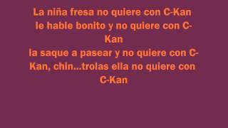 C KAN   La niña fresa letra