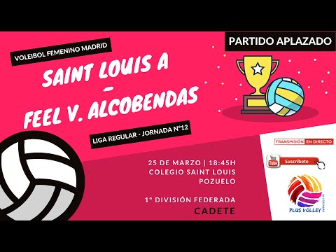 (25/03/2022) Saint Louis A - Cadete A FV Alcobendas