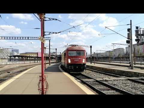 Trenul IR 1753 paraseste Gara de Nord (Bucuresti) cu Phoenix 004 + un mecanic de milioane