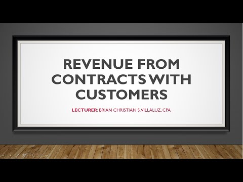 AFAR: PFRS 15 - Revenue from Contracts with Customers