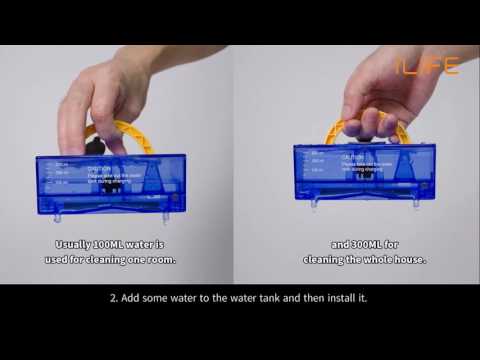 How to use mopping function correctly | ILIFE V5/s Robot Vacuum