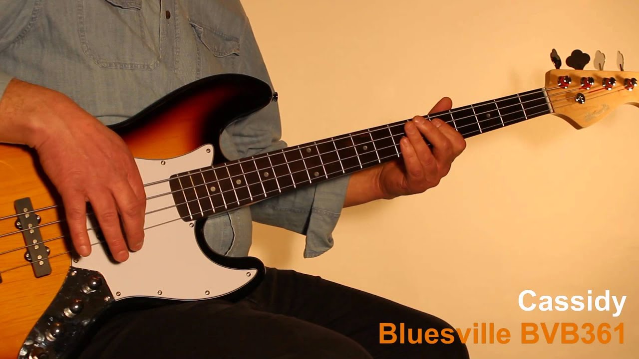 Musicradar Bass Expo 2014 : Cassidy Bluesville Series BVB361 - YouTube