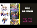 AURA 177 - Resin Suncatcher (Dreamcatcher?)