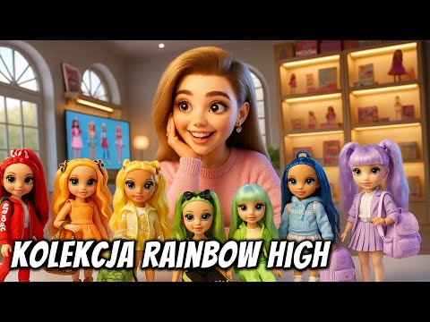 Maja i kolekcja Rainbow High - okładka bajki audio