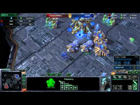 HotS TvP vs master zerg playing as toss