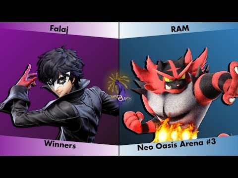 Neo Oasis Arena #3 – Falaj (Joker) Vs. RAM (Incineroar) SSBU tournament