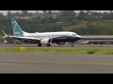 美國準許波音737MAX返航。 (U.S. approves Boeing 737 MAX return)