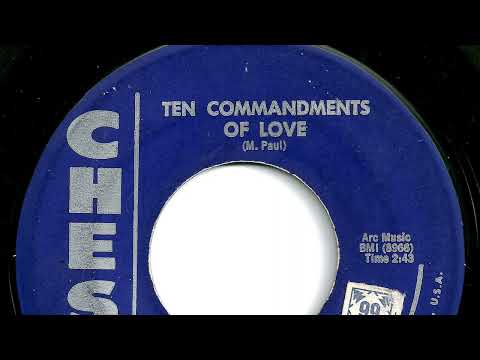 Harvey and The Moonglows - "Ten Commandments of Love"
