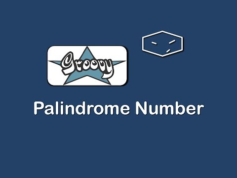 palindrome number in groovy
