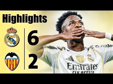 Real Madrid vs Valencia 6-2 - All Goals & Highlights - 2025