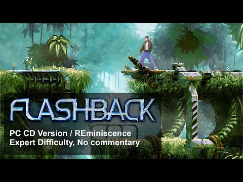 Flashback: Quest for Identity [PC, DOS/REminiscence] - Longplay (Expert difficulty, No commentary)