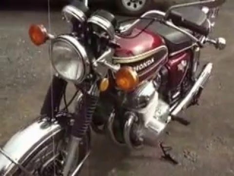 My 1976 Honda CB750 K6. Its first run in almost 15 years