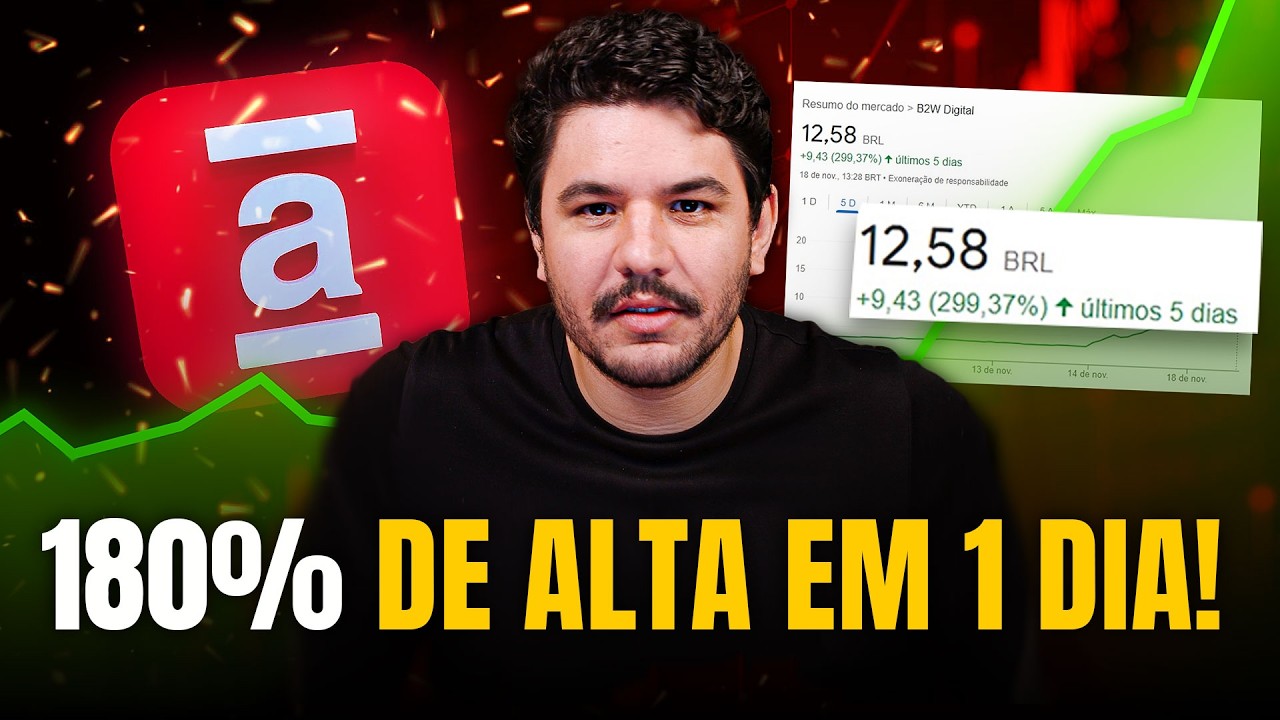 Americanas SUBINDO 300%, ainda da tempo de COMPRAR? Análise