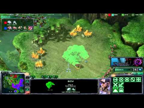 [HD] #45 Starcraft 2 Commentary ZvT Sanatic vs. simada p2/2