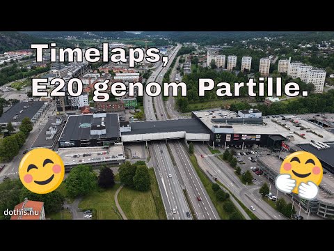 Timelaps, E20 Genom Partille