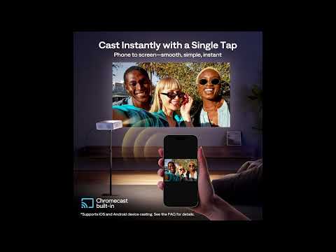 Aurzen EAZZE D1G Projector Review | 4K Google TV Smart Mini Projector