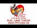 Run Jump Throw Super Mario Odyssey High Pitched X2
