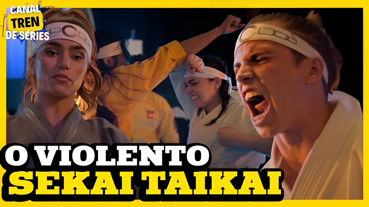 TRAILER DA PARTE 2 DA 6ª TEMPORADA DE COBRA KAI MOSTRA O NIVEL DE DIFICULDADE DO SEKAI TAIKAI