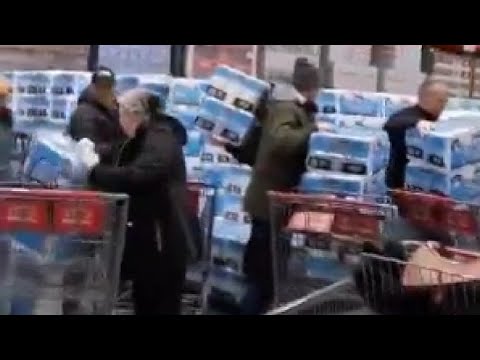 Langley Costco Panic Buying "Toilet Paper Race"|This is insane!!!  March 2020🙈