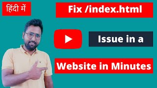 How to redirect index php or index html to homepage of a website to solve indexing issues