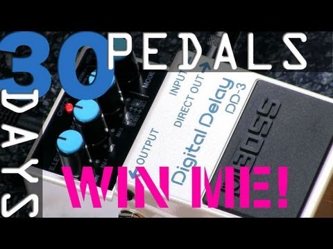 Boss DD-3 Digital Delay Bitesize Review - 30 Days, 30 Pedals - WIN!