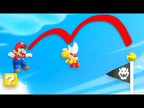 Mario Wonder but the Floor is GONE
