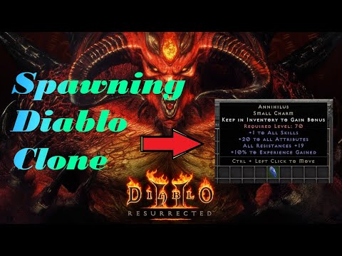 D2R | HOW TO TRACK & FARM ANNIHILUS UNIQUE SMALL CHARM