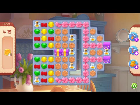 Homescapes Level 9744 No Boosters Gameplay