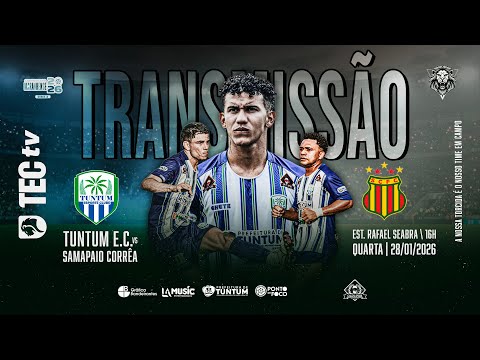 CAMPEONATO MARANHENSE:  -  TUNTUM E.C VS SAMPAIO