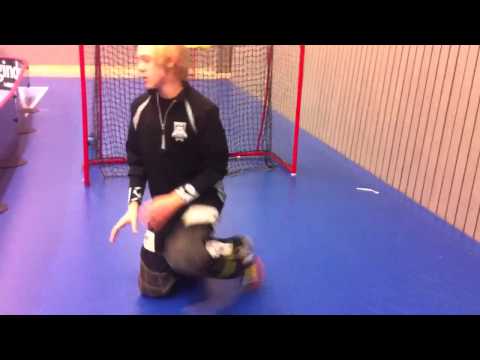 Goalie Drill: Omvänd sidepush