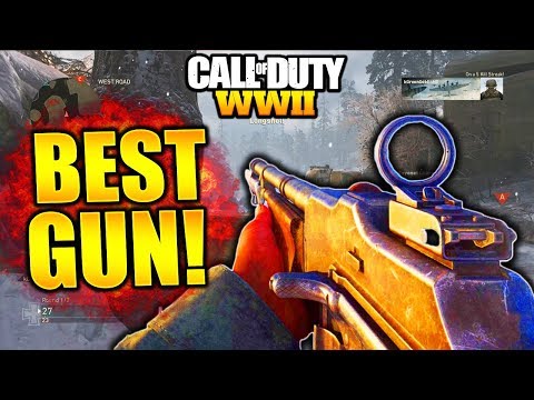 BEST GUN IN WORLD WAR 2! BAR BEST CLASS SETUP COD WW2 BEST WEAPON! WORLD WAR 2 BEST GUN CLASS SETUP! Video
