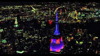Empire State Building Steely Dan Light Show