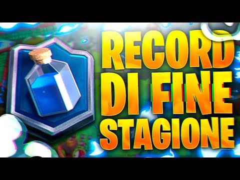 ⚠️SFASO e RECORD!!! finale di stagione INCREDIBILE! w/ ACE | GAMEPLAY clash royale ita