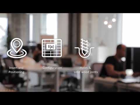 Woodwork for Inventor hardware