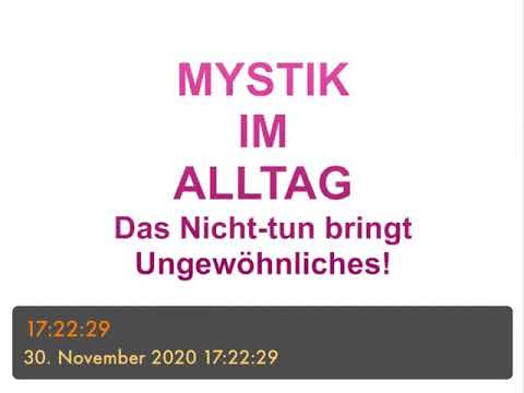 MYSTIK  IM ALLTAG!